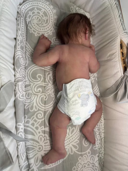 Muñeca Reborn Realista Thalia niña 45cm y 1.700kg + Pack Premium