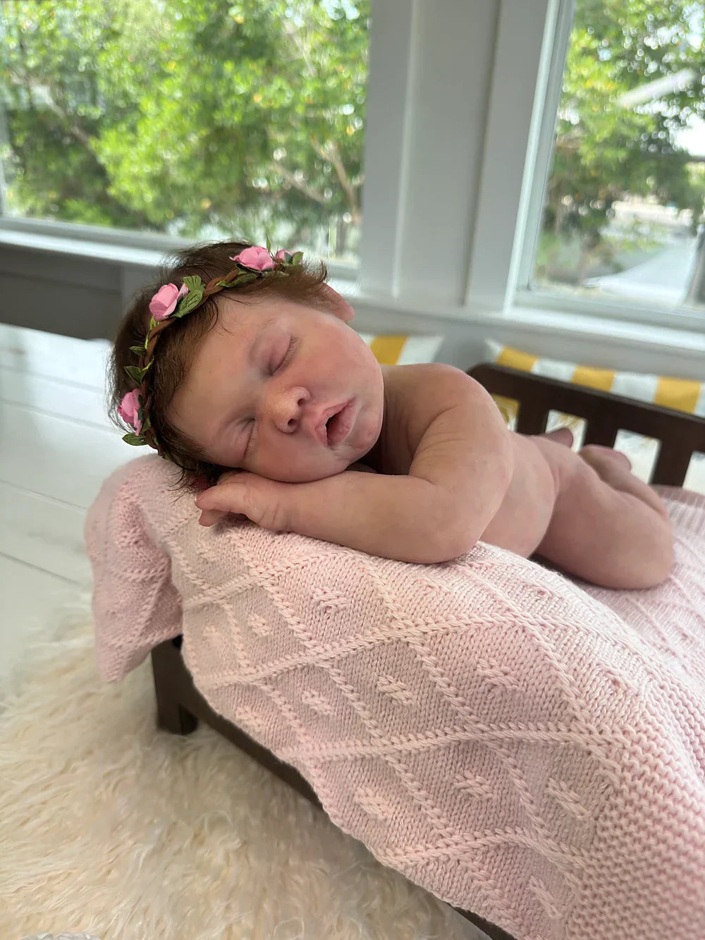 Muñeca Reborn Realista Thalia niña 45cm y 1.700kg + Pack Premium
