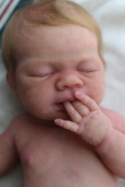 Muñeco Reborn Realista Vinicius Niño 49cm / 1.800 kg + Pack Premium