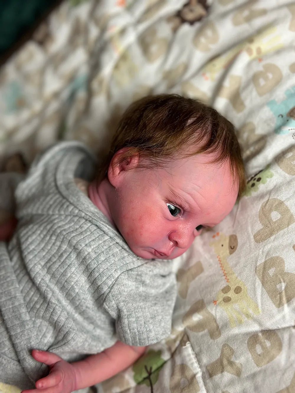 Muñeca Reborn Realista Liz niña 45cm y 1.700kg + Pack Premium