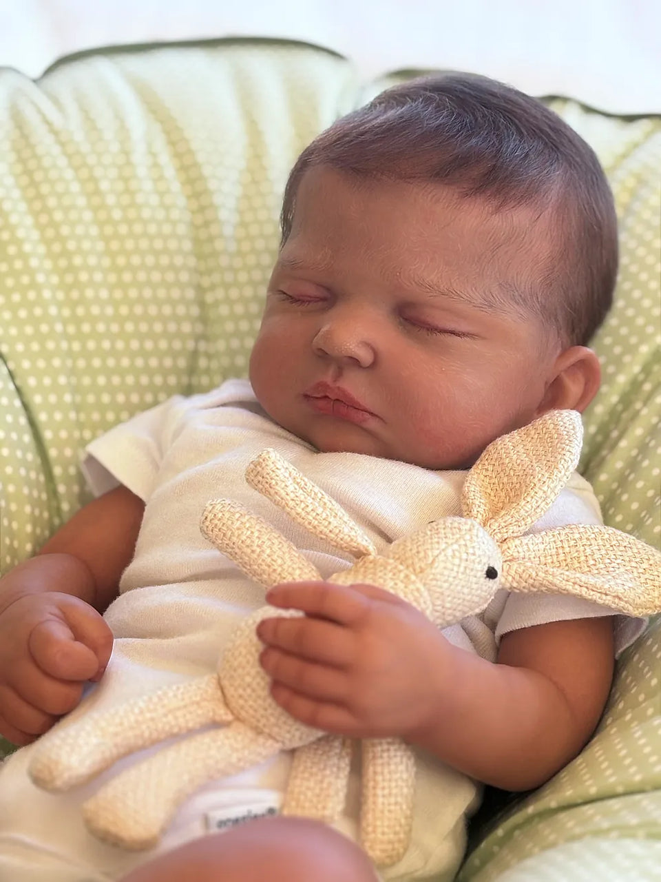 Muñeco  Reborn Realista Santiago Niño 50cm y 1.400 kg + Pack Premium