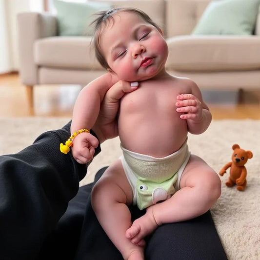 Muñeca Reborn Realista Milena Niña 49cm y  2.100 kg + Pack Premium