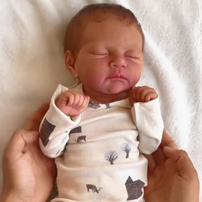 Muñeco Reborn Realista Sandro Niño 44cm y 1.400 kg + Pack Premium