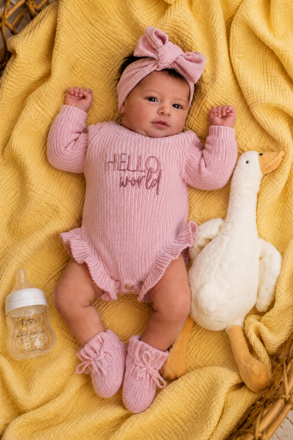 Muñeca Reborn Realista Mía niña 47cm y 1.600kg + Pack Premium