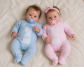 Muñecos Reborns Realistas Felipe y Sophia Niño y Niña 42cm y 1.200 kg + 2 Pack Premium