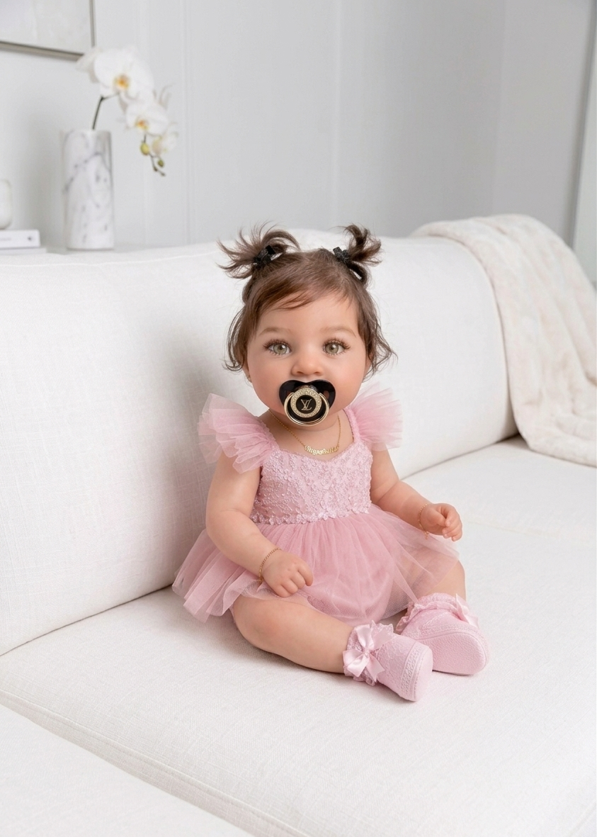 Muñeca Reborn Realista Lorena niña 49cm y 1.700kg + Pack Premium