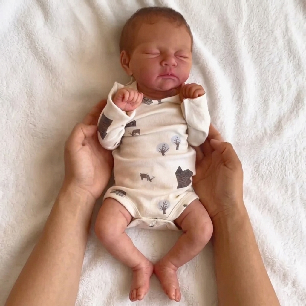 Muñeco Reborn Realista Sandro Niño 44cm y 1.400 kg + Pack Premium