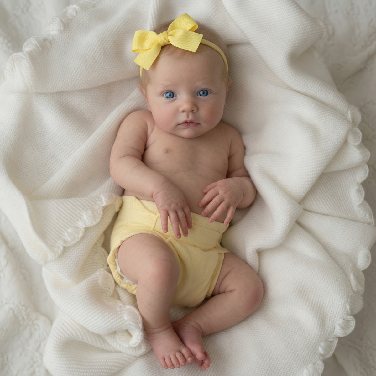 Muñeca Reborn Realista Luana niña 42cm y 1.700kg + Pack Premium