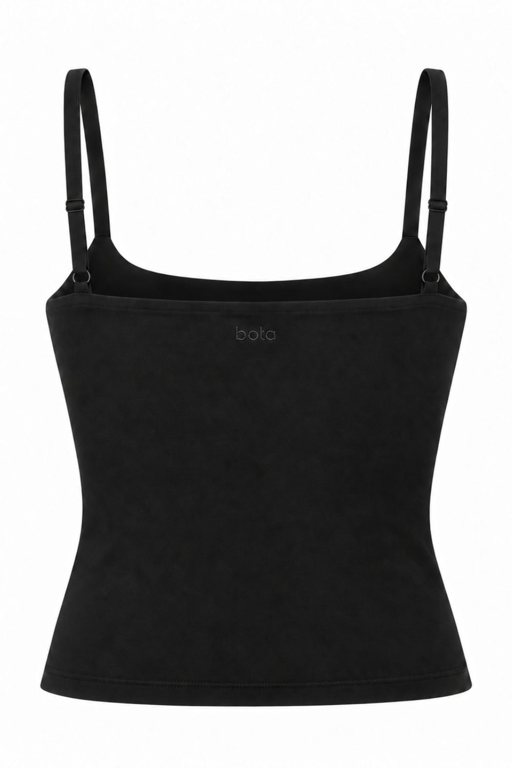 Organic Cotton Cami Top - Black