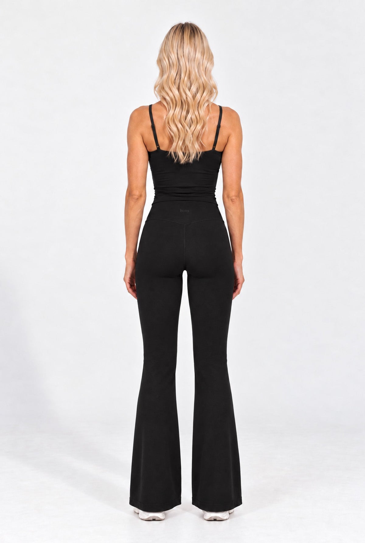 Organic Cotton Cami Top - Black