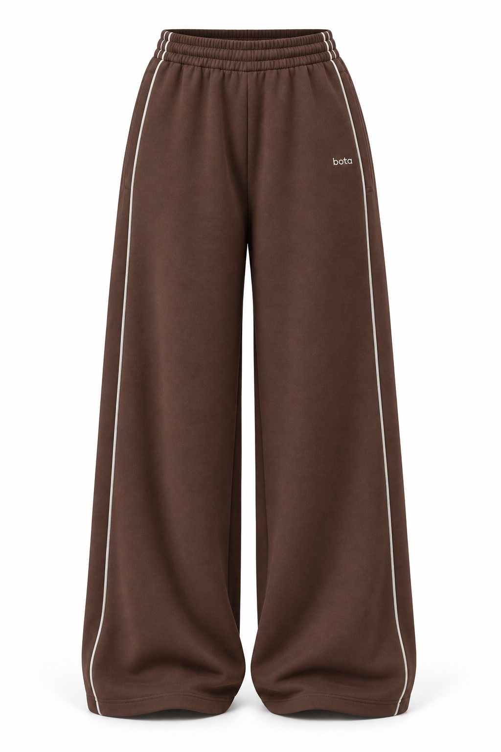 Organic Cotton Sports Bra & Sweatpants Set | Chestnut