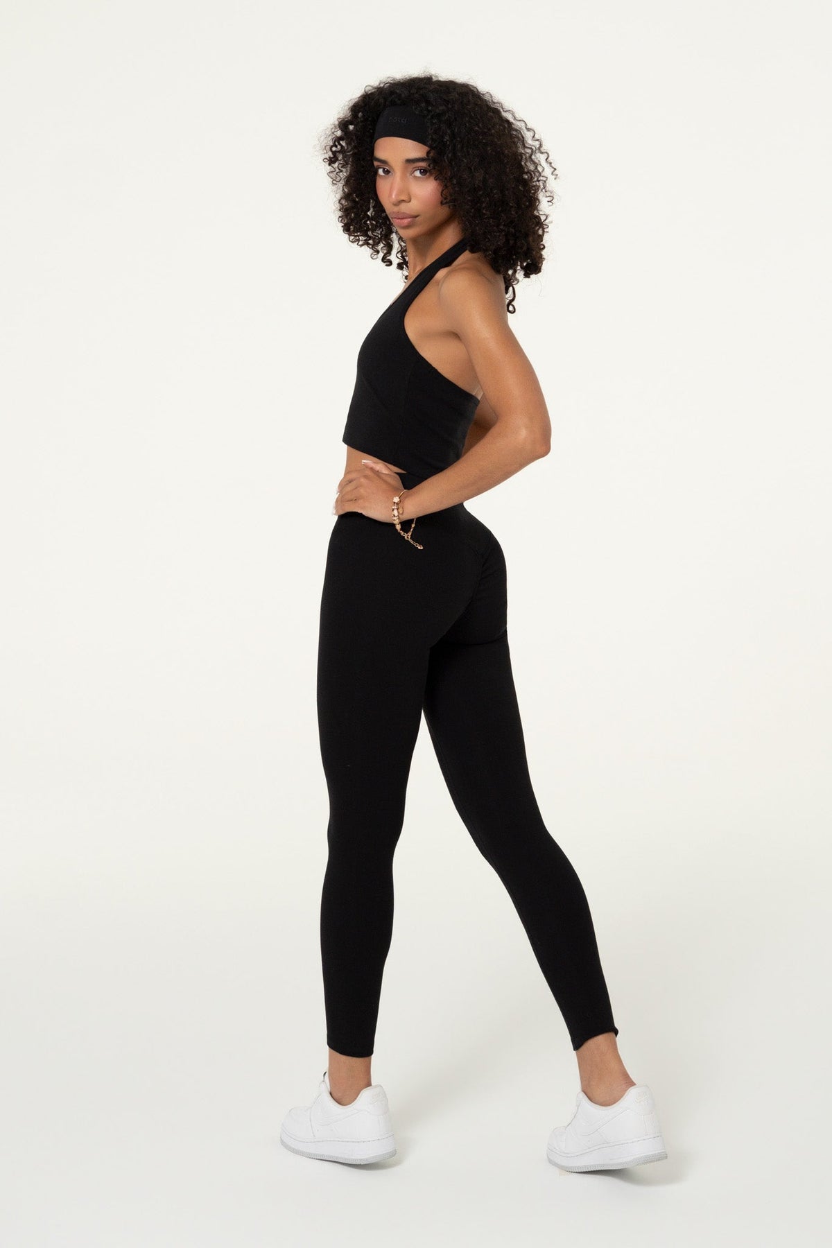 Organic Cotton Leggings - Black