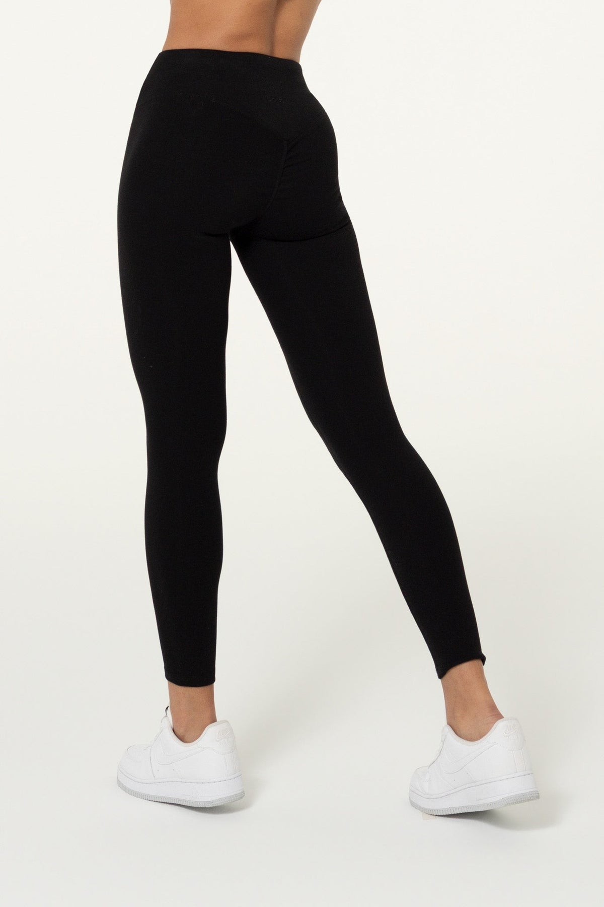 Organic Cotton Leggings - Black