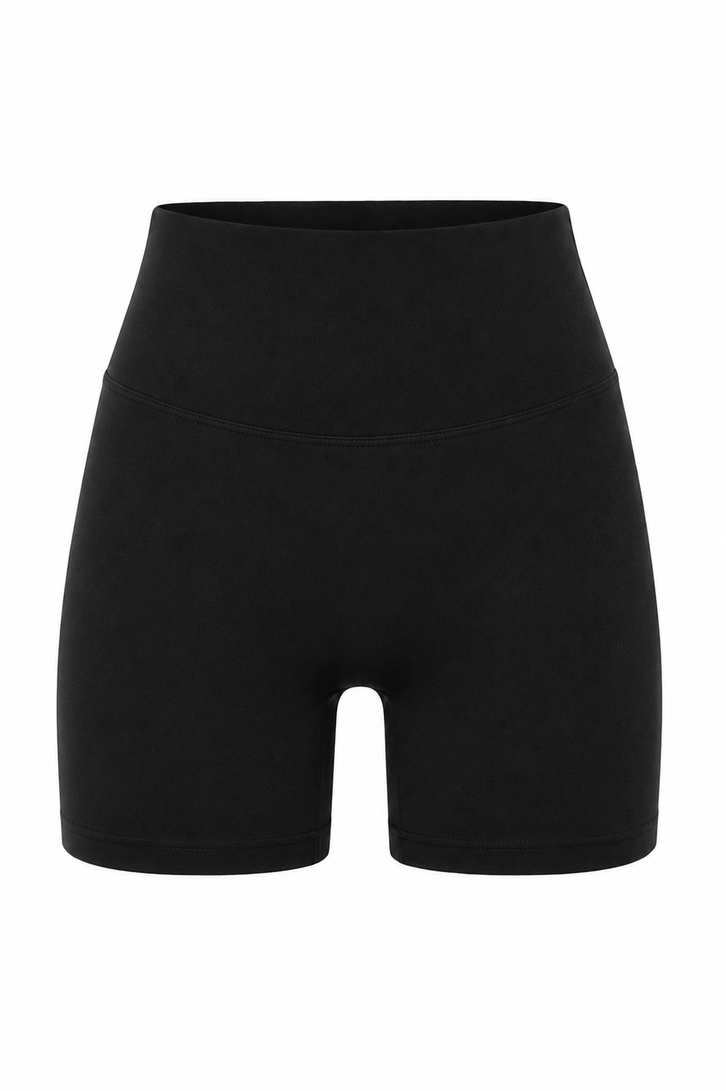 Organic Cotton Invisible Scrunch Shorts - Black