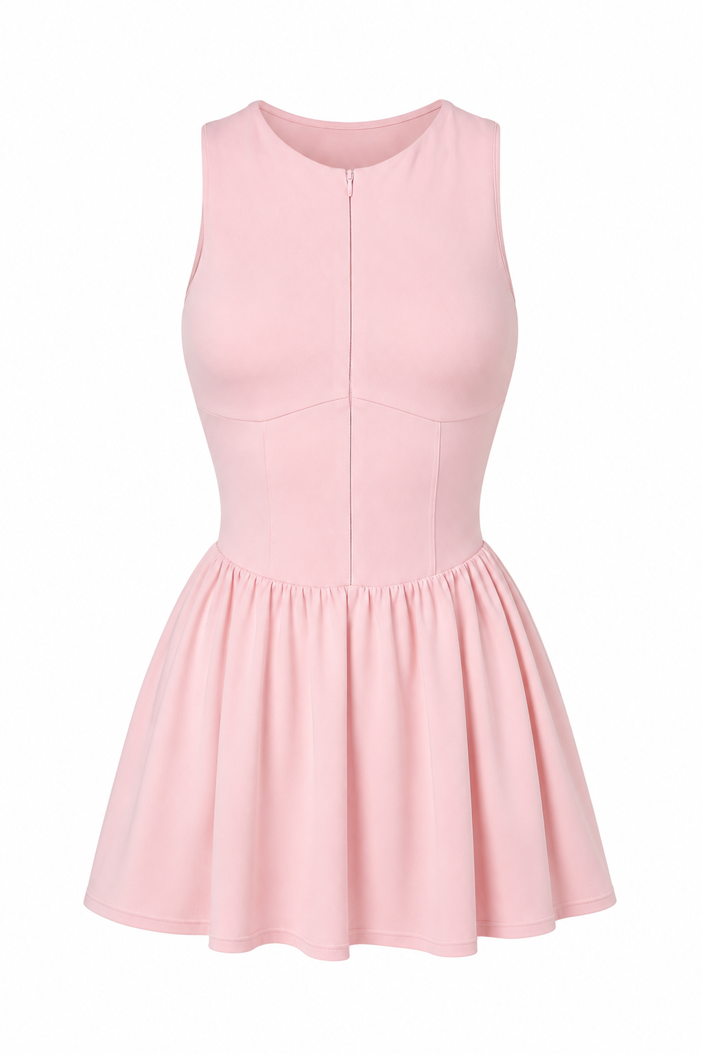 Organic Cotton Tennis Dress - Strawberry Milk