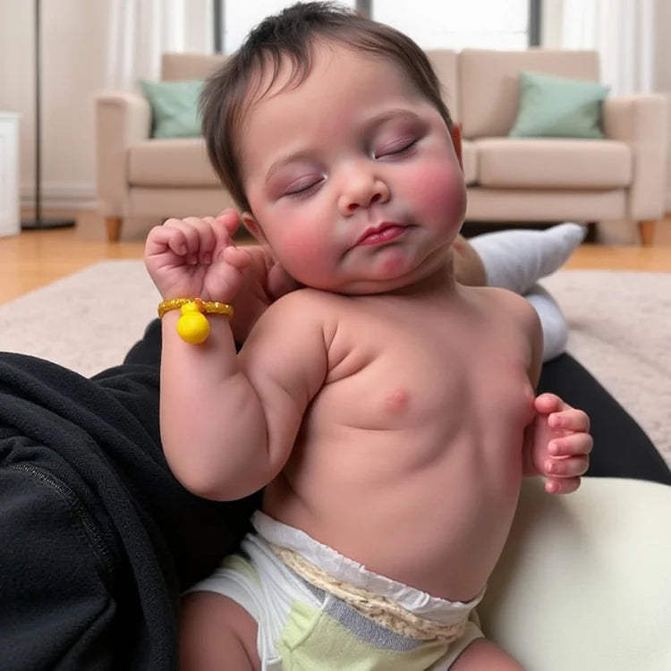 Muñeca Reborn Realista Milena Niña 49cm y  2.100 kg + Pack Premium